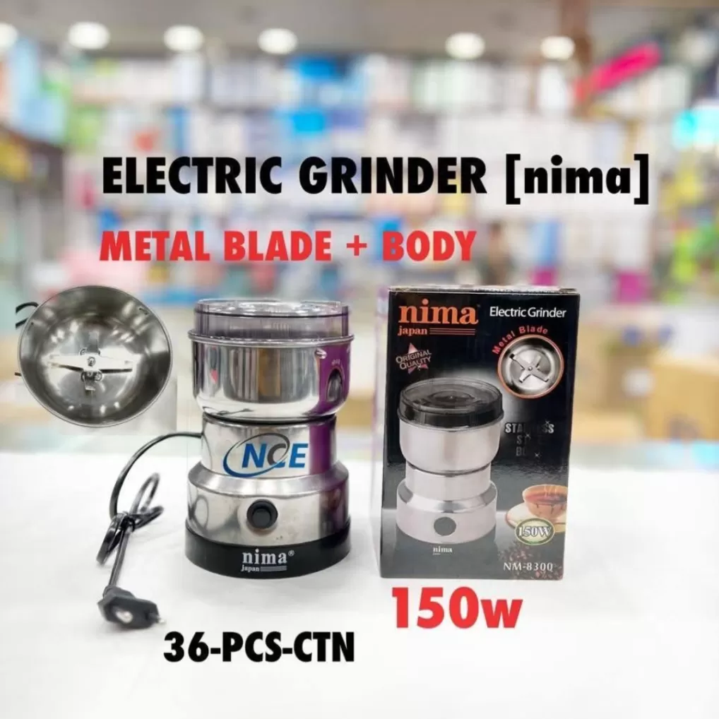 Stainless Steel Nima Multifunctional Grinder Smash Machine Coffee Beans Electric Grinder and Coffee Maker Household Electric Mixer Grinder