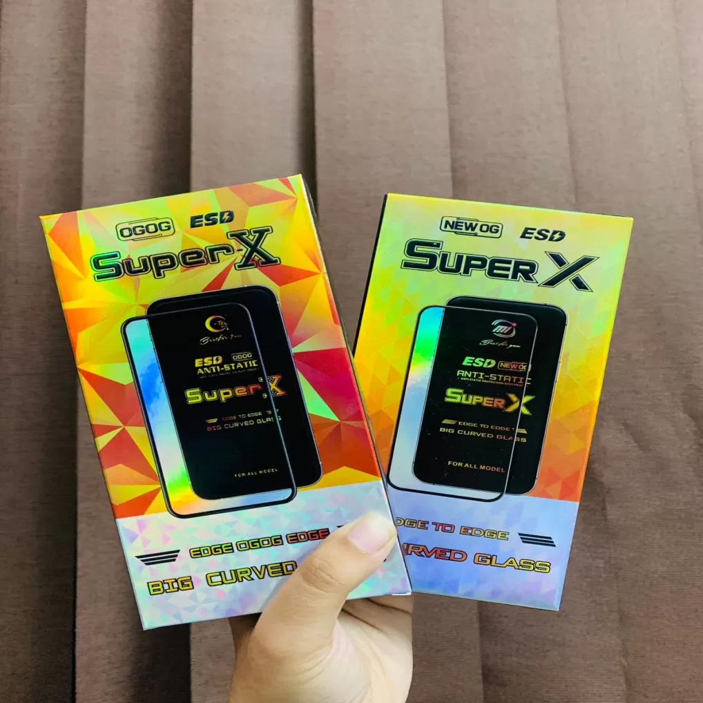 super x esd tempered glass