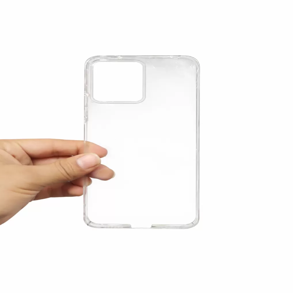 📱 Transparent Clear Back Cover (Soft TPU Case)